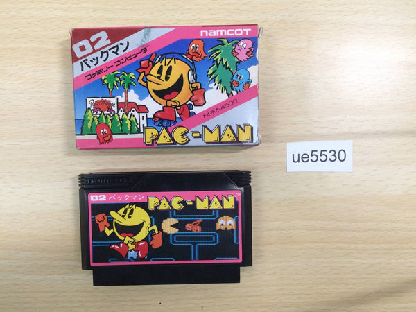 UE5530 Pac Man BOXED NES Famicom Japan