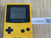 LG2502 Plz Read Item Condi GameBoy Color Yellow Game Boy Console Japan