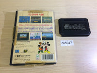DK5947 Castle of Illusion I Love Mickey Mouse BOXED Mega Drive Genesis Japan