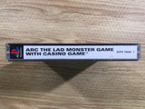 Arc The Lad Monster Game With Casino Game PS1 Japan - FH5963