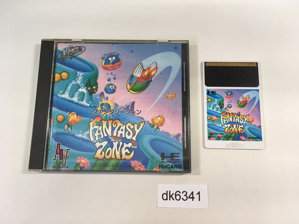 DK6341 Fantasy Zone BOXED PC Engine Japan