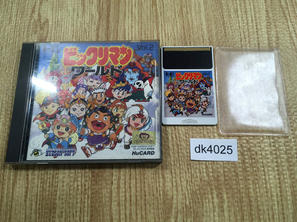 DK4025 Bikkuriman World BOXED PC Engine Japan
