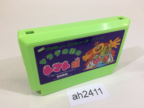 AH2411 Princess Tomato in the Salad Kingdom NES Famicom Japan