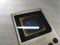LF9326 With Defects - GameBoy Pocket Gold Game Boy Console Japan