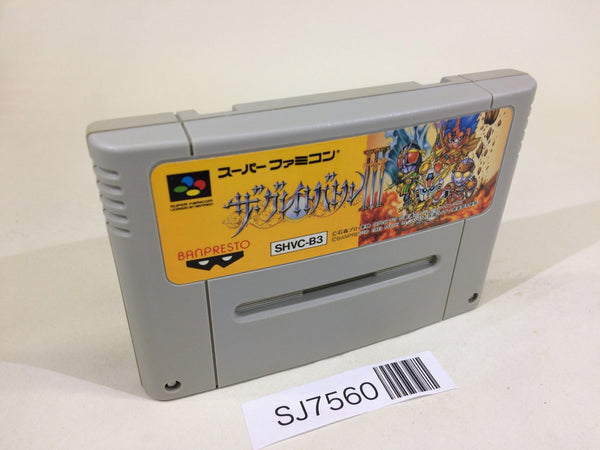SJ7560 The Great Battle 3 SNES Super Famicom Japan