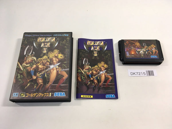 DK7215 Golden Axe II 2 BOXED Mega Drive Genesis Japan