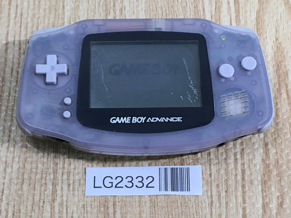 LG2332 Plz Read Item Condi GameBoy Advance Milky Blue Game Boy Console Japan