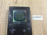 KH5829 With Defects - GameBoy Pocket Black Game Boy Console Japan