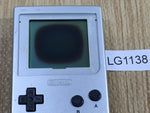 LG1138 With Defects - GameBoy Pocket Silver Game Boy Console Japan