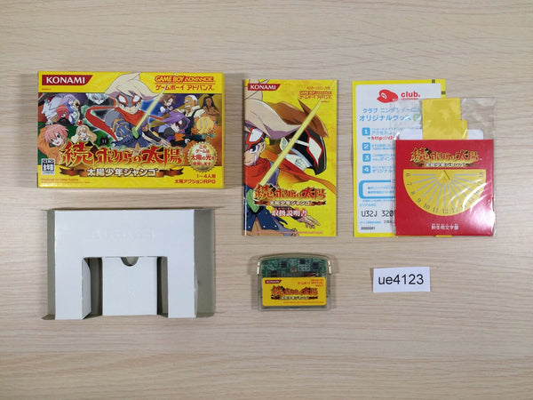 UE4123 Boktai 2 Solar Boy Django Lunar Knights BOXED GameBoy Advance Japan