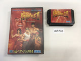 DK5746 Bare Knuckle II Shitou e no Requiem BOXED Mega Drive Genesis Japan