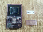 KH5218 Not Working - GameBoy Pocket Clear Purple Game Boy Console Japan