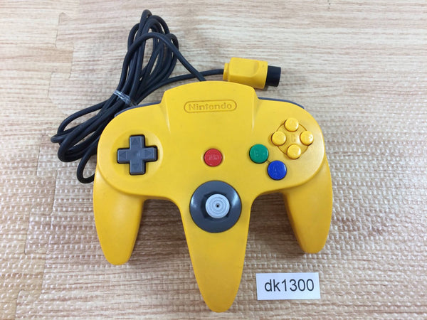 dk1300 Nintendo 64 Controller Yellow N64 Japan