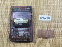 KH5218 Not Working - GameBoy Pocket Clear Purple Game Boy Console Japan