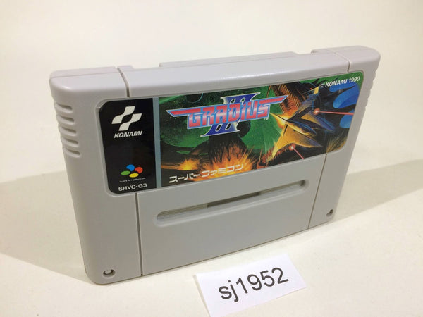 sj1952 Gradius III 3 Nemesis SNES Super Famicom Japan