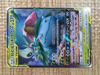 CE6858 Celebi & Venusaur tag team GX RR SM9 001/095 Pokemon Card TCG Japan