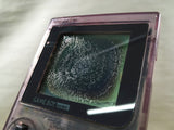 KH5218 Not Working - GameBoy Pocket Clear Purple Game Boy Console Japan