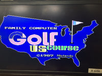 dk5915 Golf U.S. Course Famicom Disk Japan