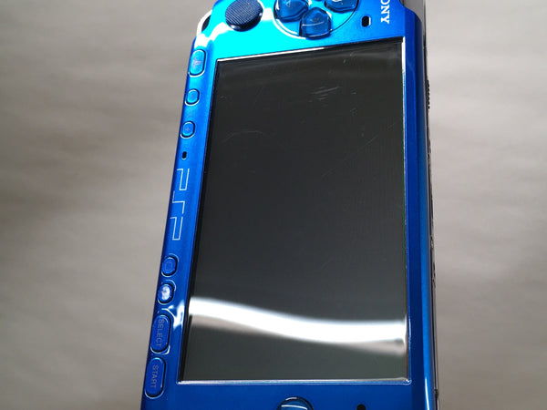 GD7176 Plz Read Item Condi PSP-3000 VIBRANT BLUE SONY PSP