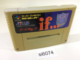 Shin Megami Tensei if... SNES Super Famicom Japan - SI6074
