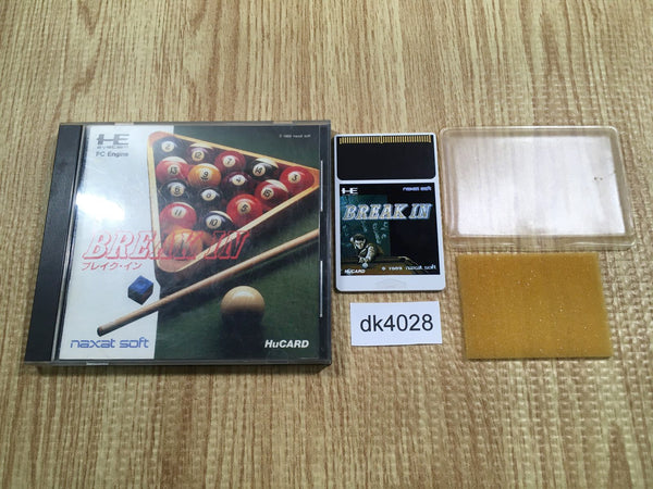 DK4028 Break In BOXED PC Engine Japan