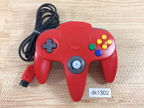 dk1302 Nintendo 64 Controller Red N64 Japan