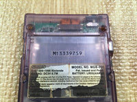 KH5218 Not Working - GameBoy Pocket Clear Purple Game Boy Console Japan