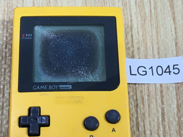LG1045 With Defects - GameBoy Pocket Yellow Game Boy Console Japan