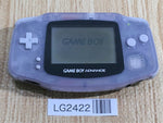 LG2422 Plz Read Item Condi GameBoy Advance Milky Blue Game Boy Console Japan