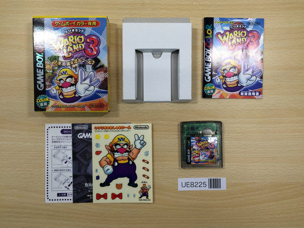 UE8225 Wario Land 3 Mario BOXED GameBoy Game Boy Japan