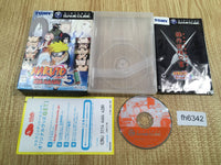 FH6342 Naruto Gekito Ninja Taisen! 3 BOXED GameCube Japan