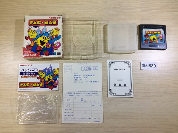DK6830 Pac Man BOXED Sega Game Gear Japan