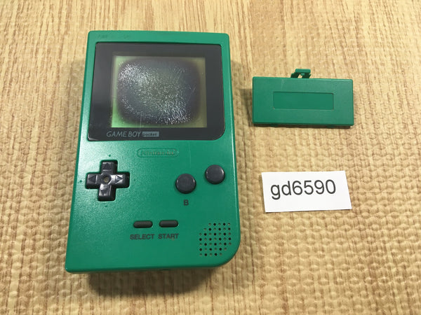 GD6590 Not Working - GameBoy Pocket Green Game Boy Console Japan
