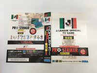 DK5747 J. League Pro Striker Kanzenban BOXED Mega Drive Genesis Japan