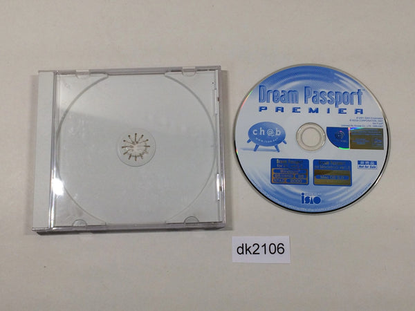 dk2106 Dream Passport Premier Dreamcast Japan