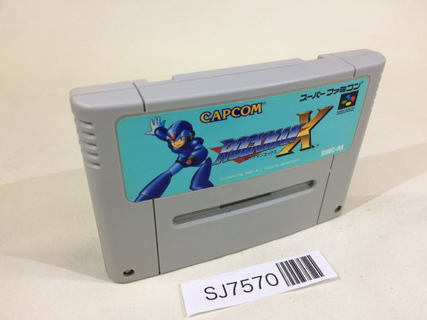 SJ7570 Rockman X Megaman SNES Super Famicom Japan