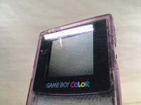 LG2504 Plz Read Item Condi GameBoy Color Clear Purple Game Boy Console Japan