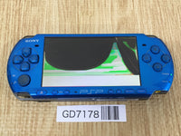 GD7178 Plz Read Item Condi PSP-3000 VIBRANT BLUE SONY PSP