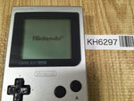 KH6297 Tested Working - GameBoy Pocket Silver Game Boy Console Japan