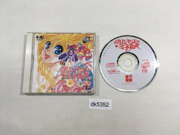 DK5352 Princess Minerva SUPER CD ROM 2 PC Engine Japan