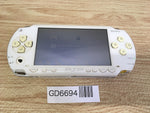 GD6694 Plz Read Item Condi PSP-1000 CERAMIC WHITE SONY PSP Console Japan