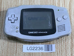 LG2236 Plz Read Item Condi GameBoy Advance Silver Game Boy Console Japan