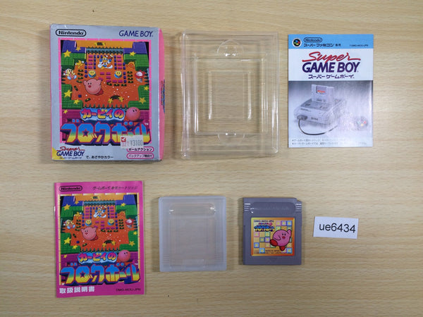 UE6434 Kirby Block Ball BOXED GameBoy Game Boy Japan