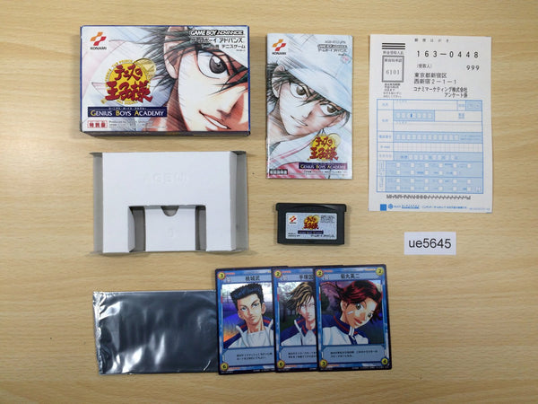 UE5645 The Prince of Genius Boys Academy BOXED GameBoy Advance Japan