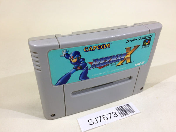 SJ7573 Rockman X Megaman SNES Super Famicom Japan