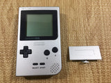 KH6297 Tested Working - GameBoy Pocket Silver Game Boy Console Japan