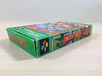ue4350 Super Donkey Kong Country BOXED SNES Super Famicom Japan