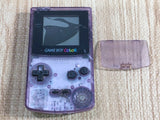 LG2505 Plz Read Item Condi GameBoy Color Clear Purple Game Boy Console Japan