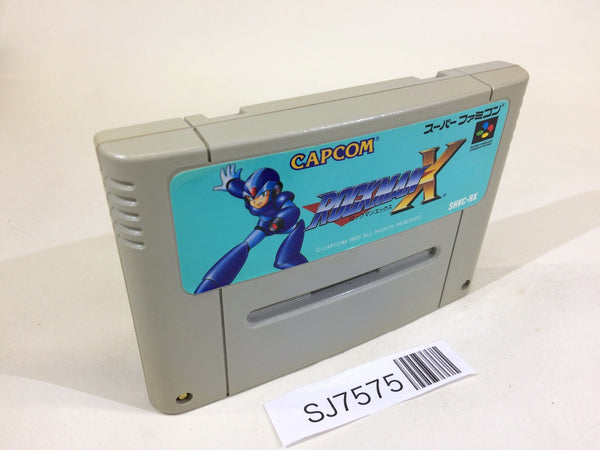 SJ7575 Rockman X Megaman SNES Super Famicom Japan