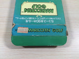 UE5320 Mario Open Golf BOXED NES Famicom Japan